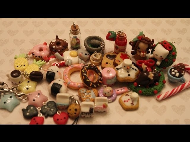 Polymer Clay Charm Update #8: Christmas Edition