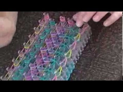 Rainbow Loom - How to Make a Double Raindrop Bracelet