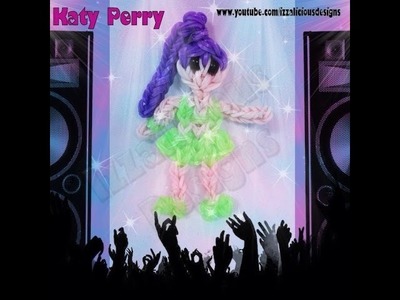 Rainbow Loom Katy Perry Action Figure.Charm - Gomitas