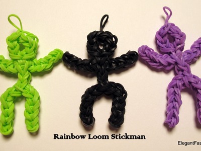 Rainbow Loom Stickman Charm
