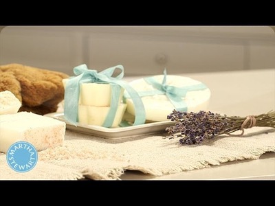Soothing Lavender Soap - Handmade Home - Martha Stewart