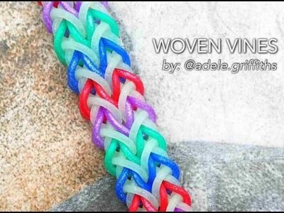 WOVEN VINES Hook Only bracelet tutorial