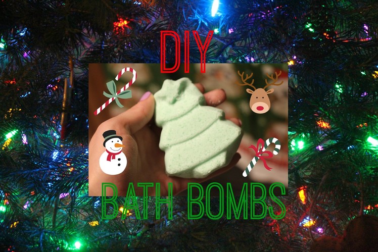 DIY Bath Bombs! LUSH Inspired. Great Inexpensive Holiday Gift Idea