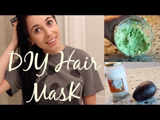 DIY Hair Mask: Avocado & Coconut!