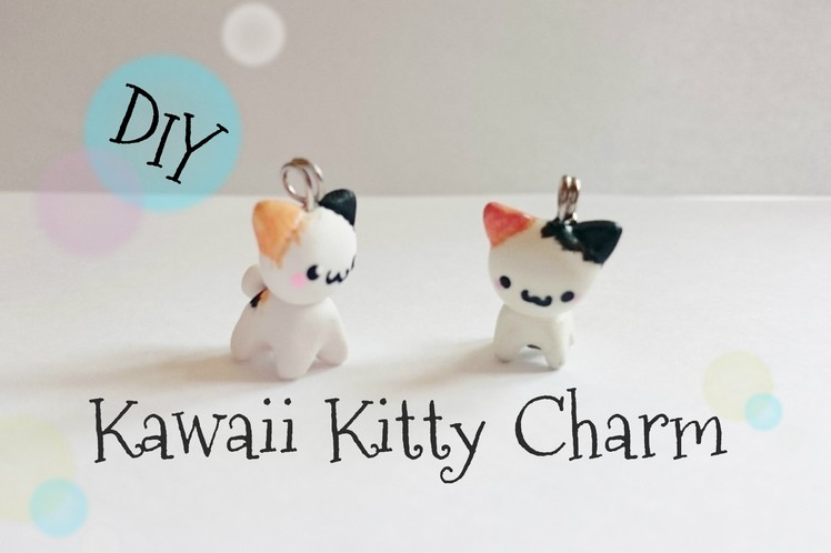 DIY Kawaii Kitty Charm tutorial