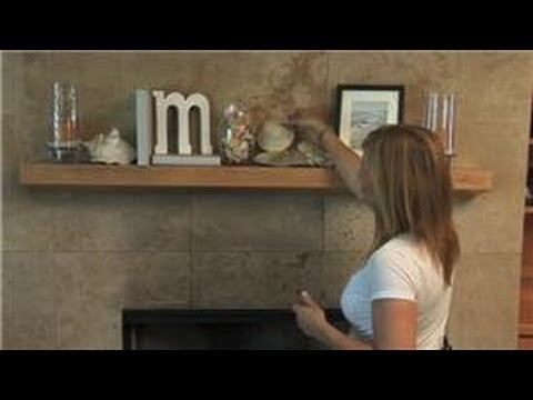 Home Decorating  : How to Decorate a Fireplace Mantle for Summer