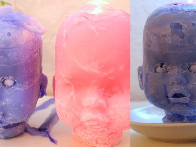 How I Made My Baby Doll Head CANDLE!