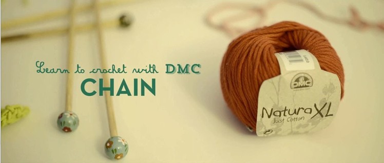 How to Crochet with DMC: chain stitch