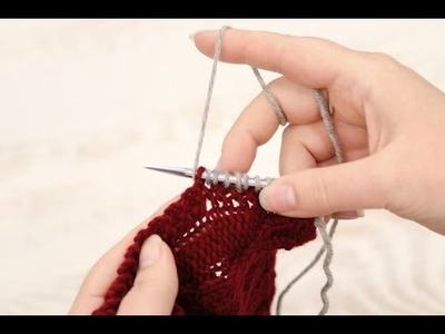 How to Knit - Picking up Stitches