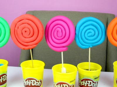 How To Make Giant  Play Doh Lollipops Tuesday Play Doh  B2cutecupcakes