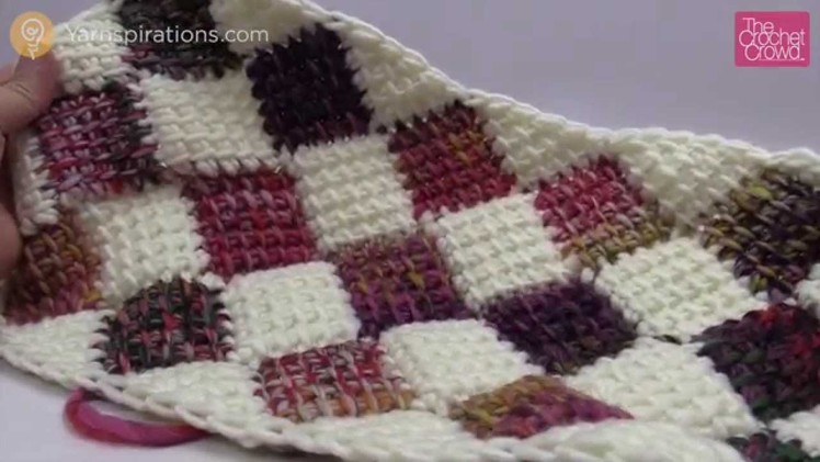 How to Tunisian Entrelac Rectangle Afghans