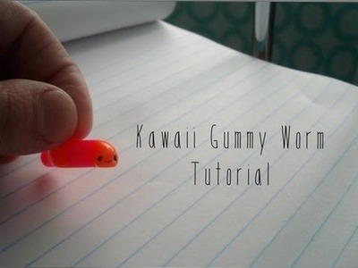 Polymer Clay Kawaii Gummy Worms Tutorial