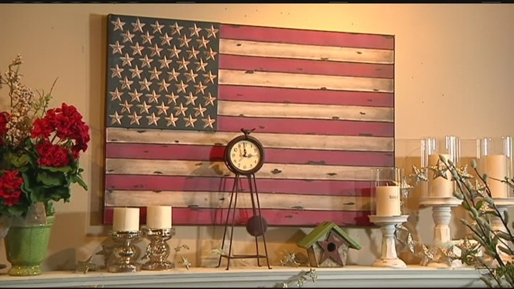 Summer decor at Flag Fables!