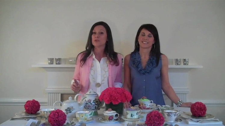 Tips for Setting A Mother's Day Tea Party Table