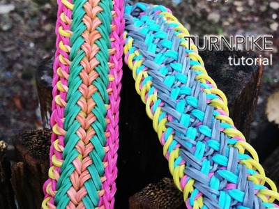 TURNPIKE Rainbow Loom bracelet tutorial