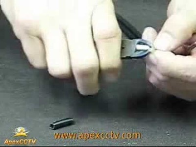 Video Tutorial: How to Install a Twist-on BNC Connector on RG59 Siamese Cable
