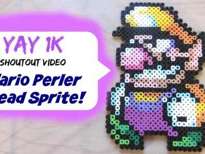 Wario Perler Bead Sprite Shoutout Video!