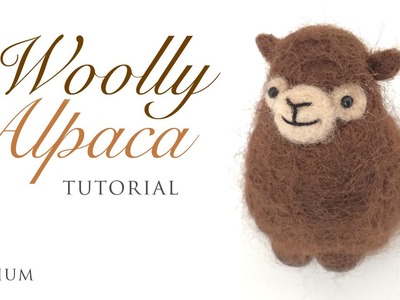 Woolly Needlefelt Alpaca - Collab With LittleSurprisesYT