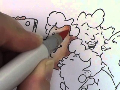 Copic in the Craft Room: Coloring Skin Tone - Light