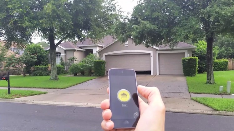 DIY Bluetooth 4.0 iPhone and Android Garage Door Opener. Universal Remote