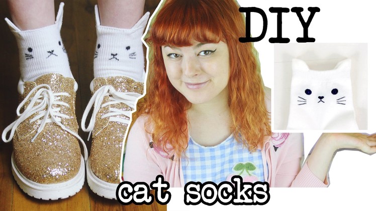 DIY Cat Socks | Make, Thrift, Buy #20