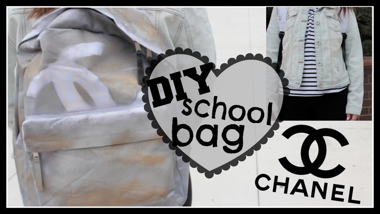 DIY Chanel School Bag + How To Style | Kenzie Elizabeth