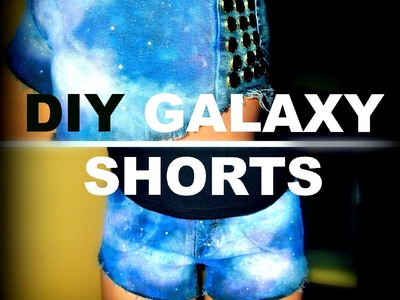 DIY: Galaxy Shorts!