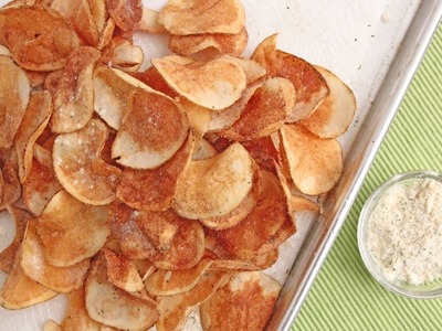 Homemade Sour Cream & Onion Chips - Laura Vitale - Laura in the Kitchen Episode 918