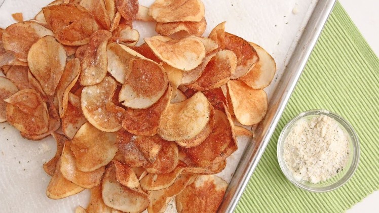Homemade Sour Cream & Onion Chips - Laura Vitale - Laura in the Kitchen Episode 918