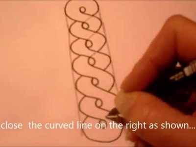 How to draw tanglepattern Annee