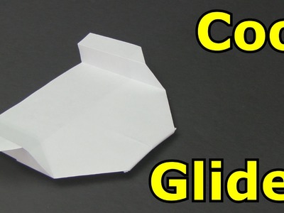 How to Make a Crazy Glider Paper Airplane