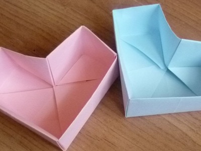 How To Make A Cute Origami Box Heart - DIY Crafts Tutorial - Guidecentral