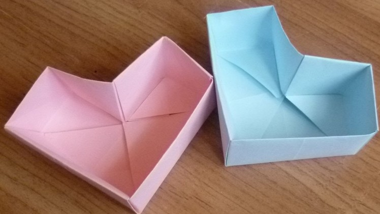 How To Make A Cute Origami Box Heart - DIY Crafts Tutorial - Guidecentral