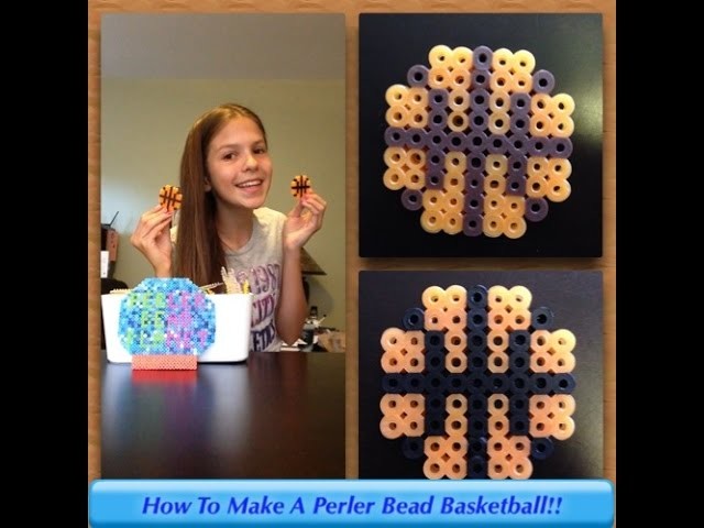 How To Make A Perler Bead Basketball