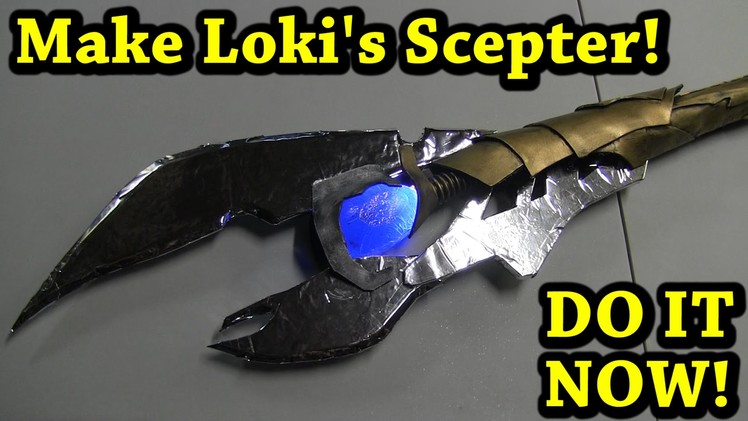 How to Make Loki's Scepter (spear)