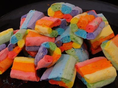 How to make rainbow marshmallows - with yoyomax12