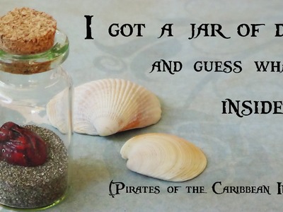 "I got a Jar of Dirt!" {Pirates of the Caribbean Inspired} - Polymer Clay