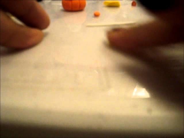 Mamegoma in a Pumpkin Polymer Clay Tutorial