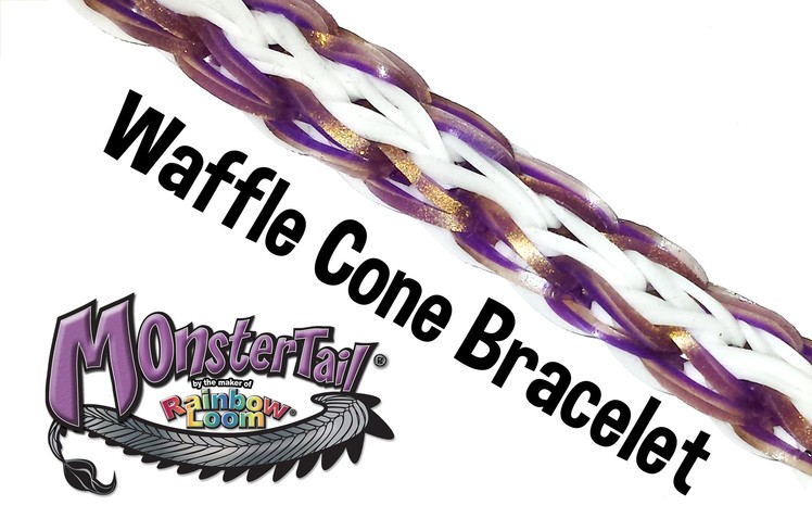 Monster Tail™ Waffle Cone Bracelet by Rainbow Loom