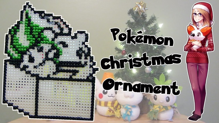 Pokémon Christmas Ornament Cross-Stitch: Bulbasaur