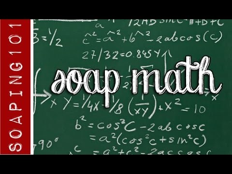 Soapmaking Math : How to Resize Your Recipe
