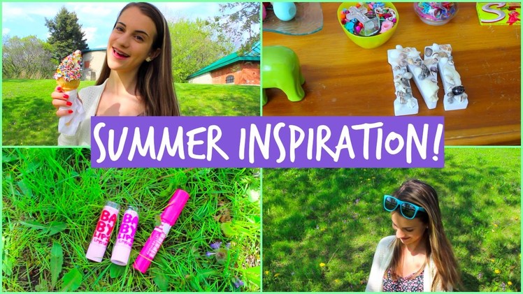 Summer Inspiration! DIY Tumblr Room Decor, Outfit Idea, & Essentials!