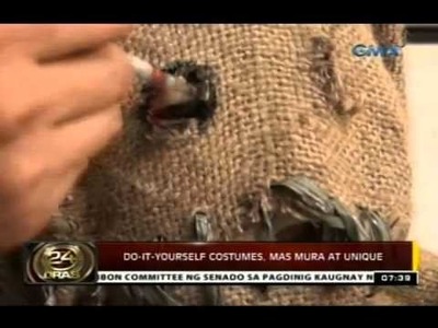 24 Oras: Do-it-yourself na halloween costumes, mas mura at unique