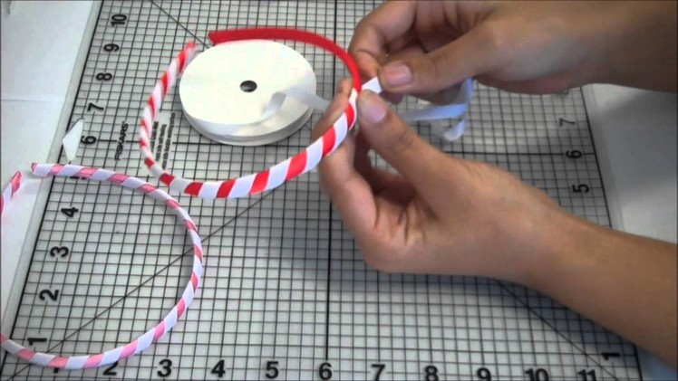 A Trimweaver Idea: Making Candycane Headbands