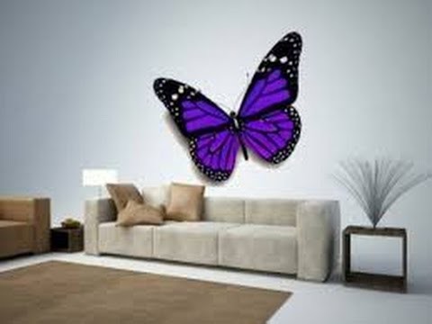 Butterfly Wall Decor | 3D Butterfly Wall Decor | Butterfly Wall Decor Ideas