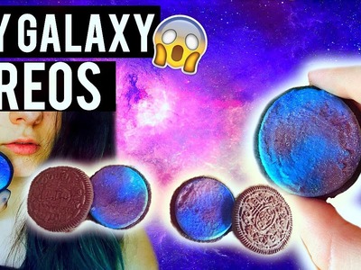 DIY GALAXY OREOS | Make your own Galaxy Oreos! | Katharine Ward