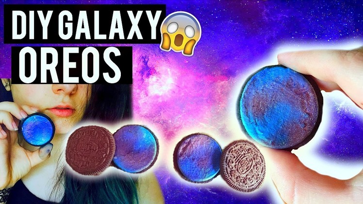 DIY GALAXY OREOS | Make your own Galaxy Oreos! | Katharine Ward
