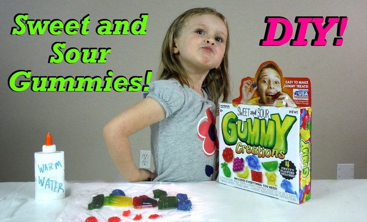 DIY Gummies | Making Sweet and Sour Gummy Creations!