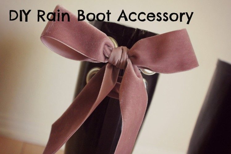DIY Rain Boots - Rain Boots Accessories