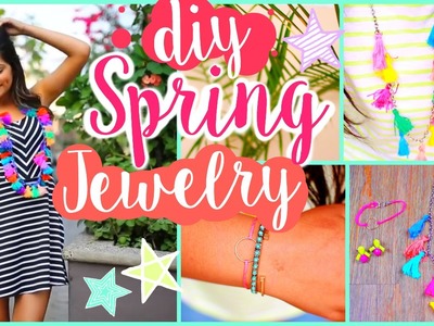 DIY Spring Jewelry♡ Bethany Mota Inspired!